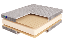 Матрас FOAM 21 Latex Double 200x200 19059 умеренно-мягкой жесткости высотой 16 см 500_191_1745680